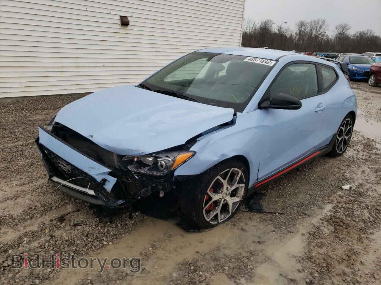 2020 HYUNDAI VELOSTER - VIN: KMHT36AH7LU005233 - Фото 2