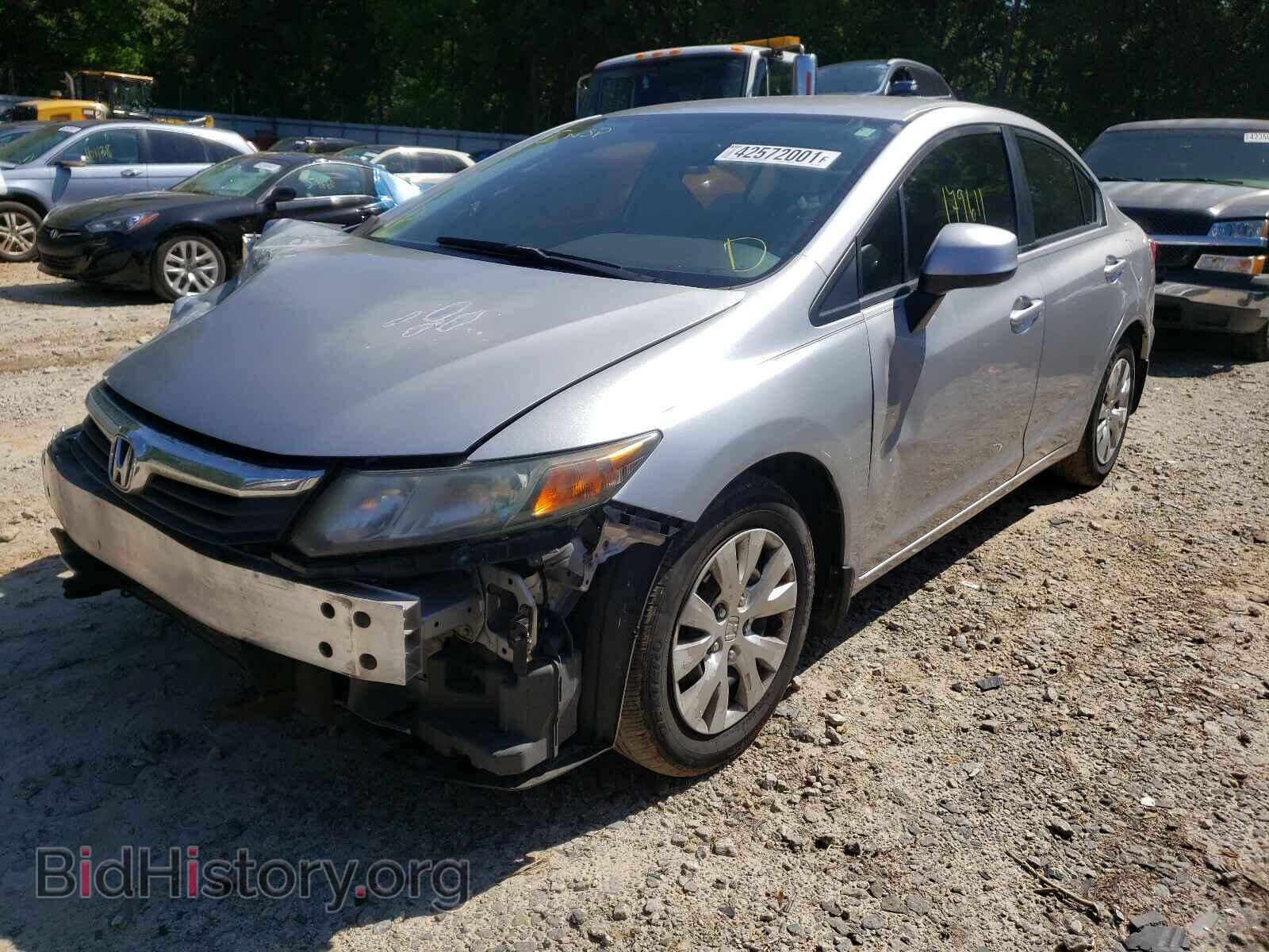 2012 HONDA CIVIC - VIN: 19XFB2F51CE106620 - Фото 2