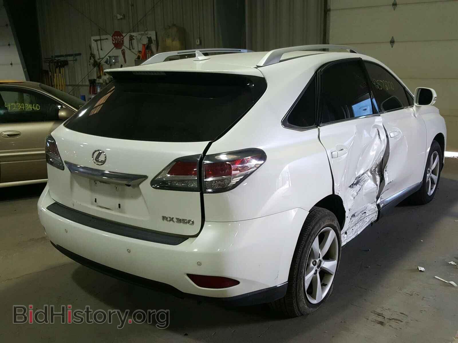 2013 LEXUS RX 350 BAS - VIN: 2T2BK1BA2DC171192 - Фото 4