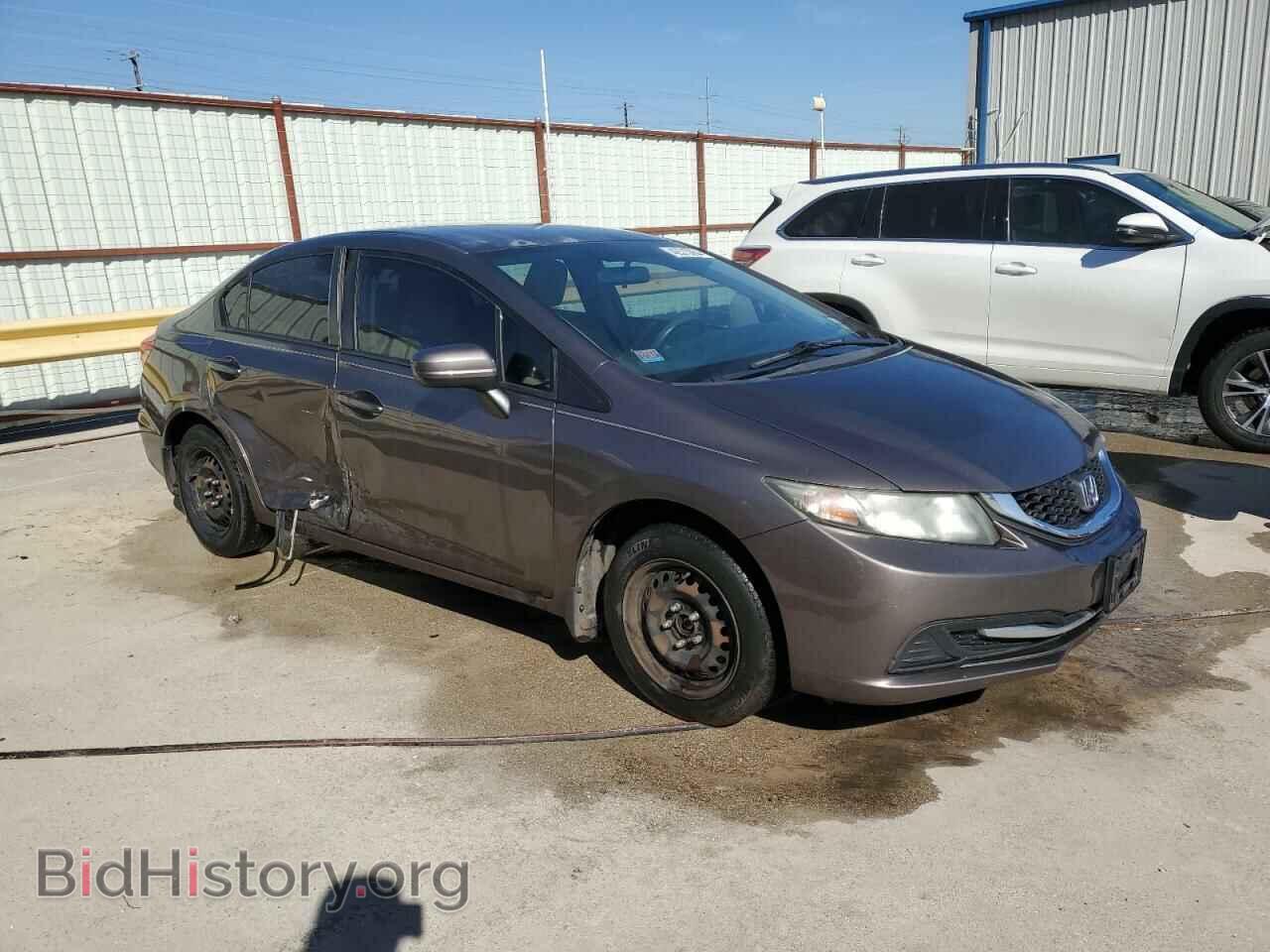 2014 HONDA CIVIC - VIN: 2HGFB2F55EH528124 - Фото 4