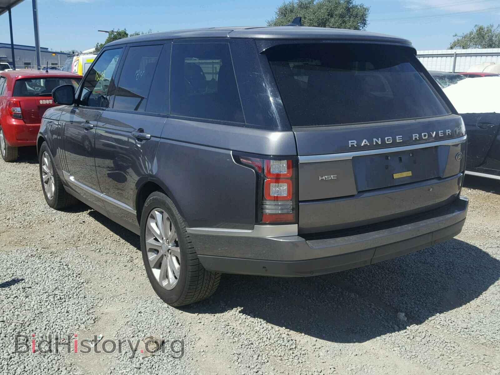 2016 LAND ROVER RANGEROVER - VIN: SALGS2VFXGA264714 - Фото 3