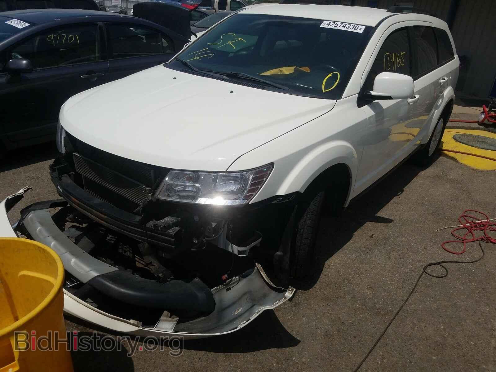 2014 DODGE JOURNEY - VIN: 3C4PDCBB4ET133096 - Фото 2