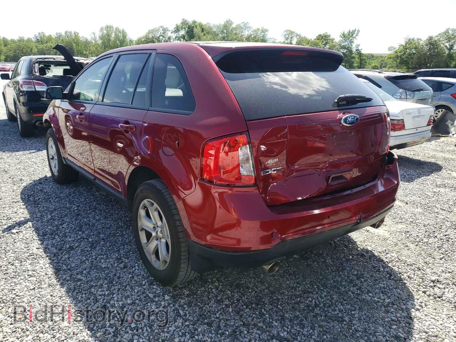 2013 FORD EDGE - VIN: 2FMDK3JC1DBB69014 - Фото 2