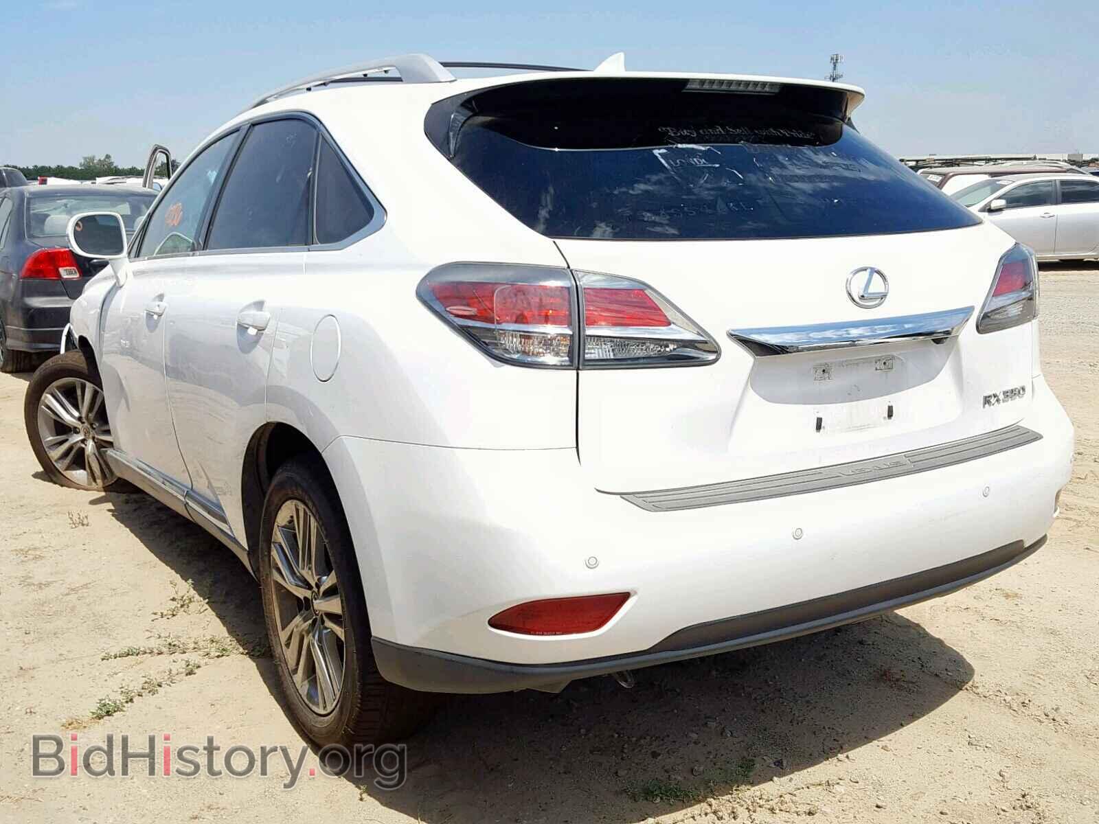 2015 LEXUS RX 350 - VIN: 2T2BK1BA5FC258426 - Фото 3