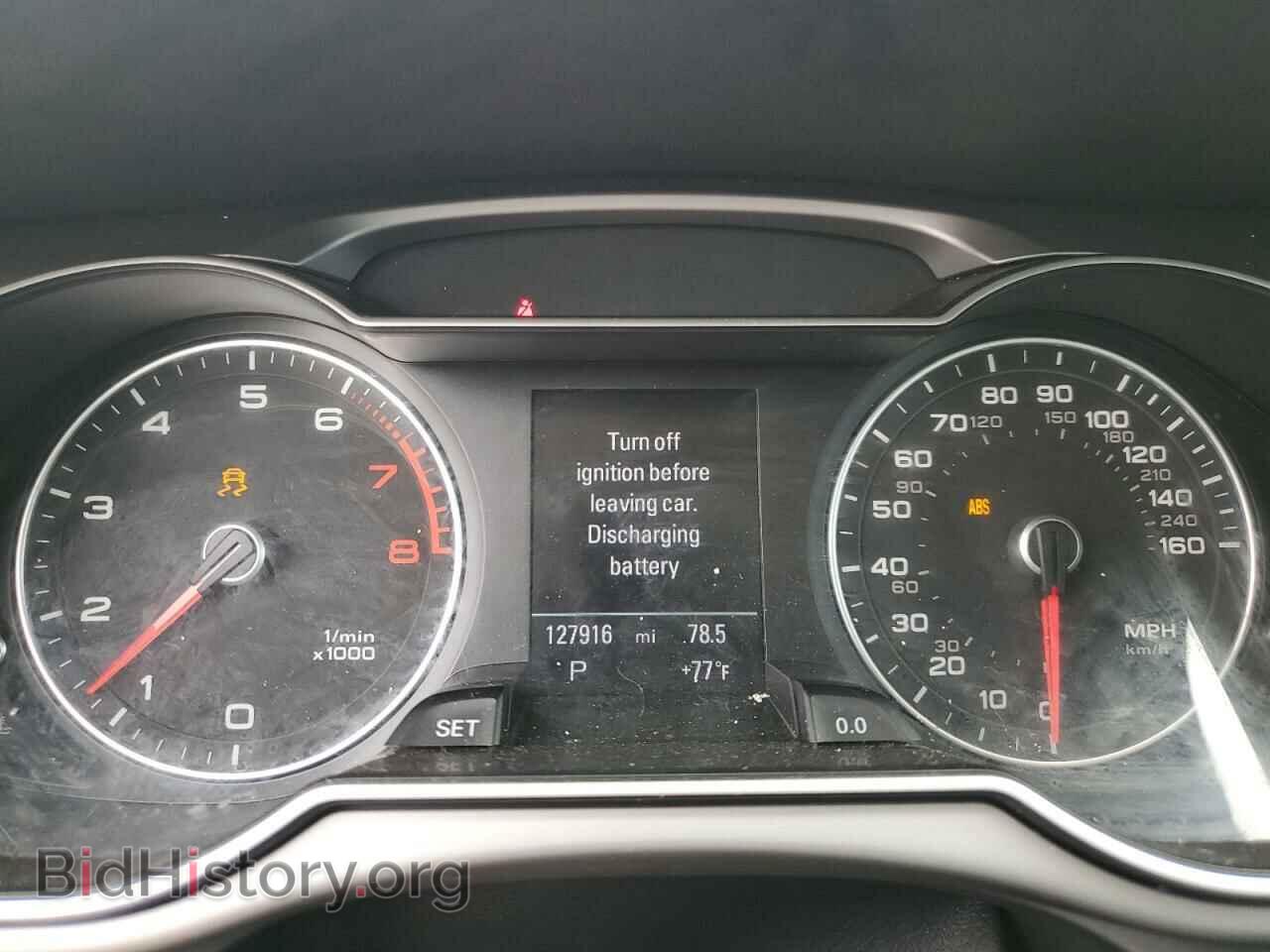 2013 AUDI A4 - VIN: WAUFFAFL2DN030400 - Фото 9