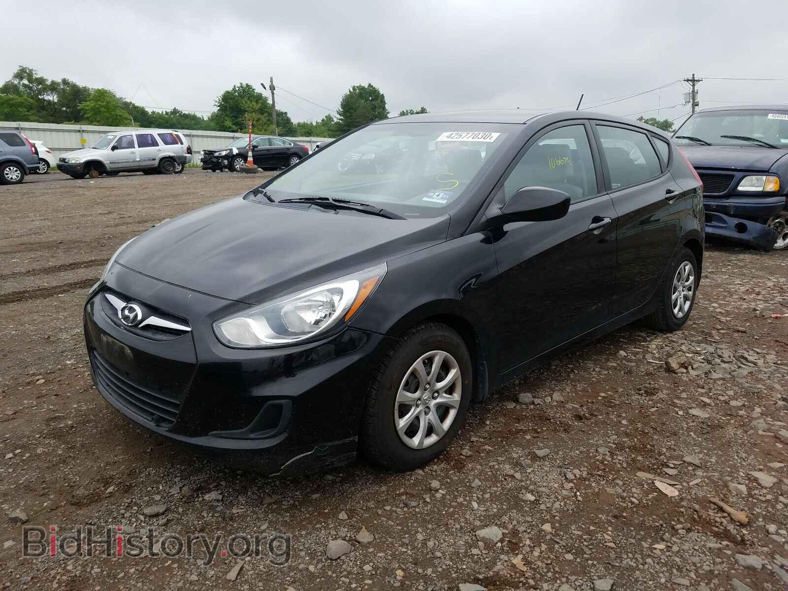 2013 HYUNDAI ACCENT - VIN: KMHCT5AEXDU098962 - Фото 2
