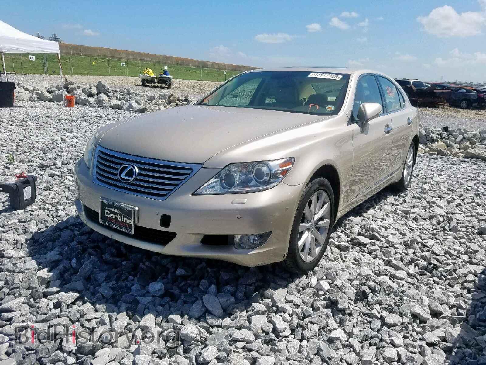2010 LEXUS LS460 - VIN: JTHCL5EF9A5007479 - Фото 2
