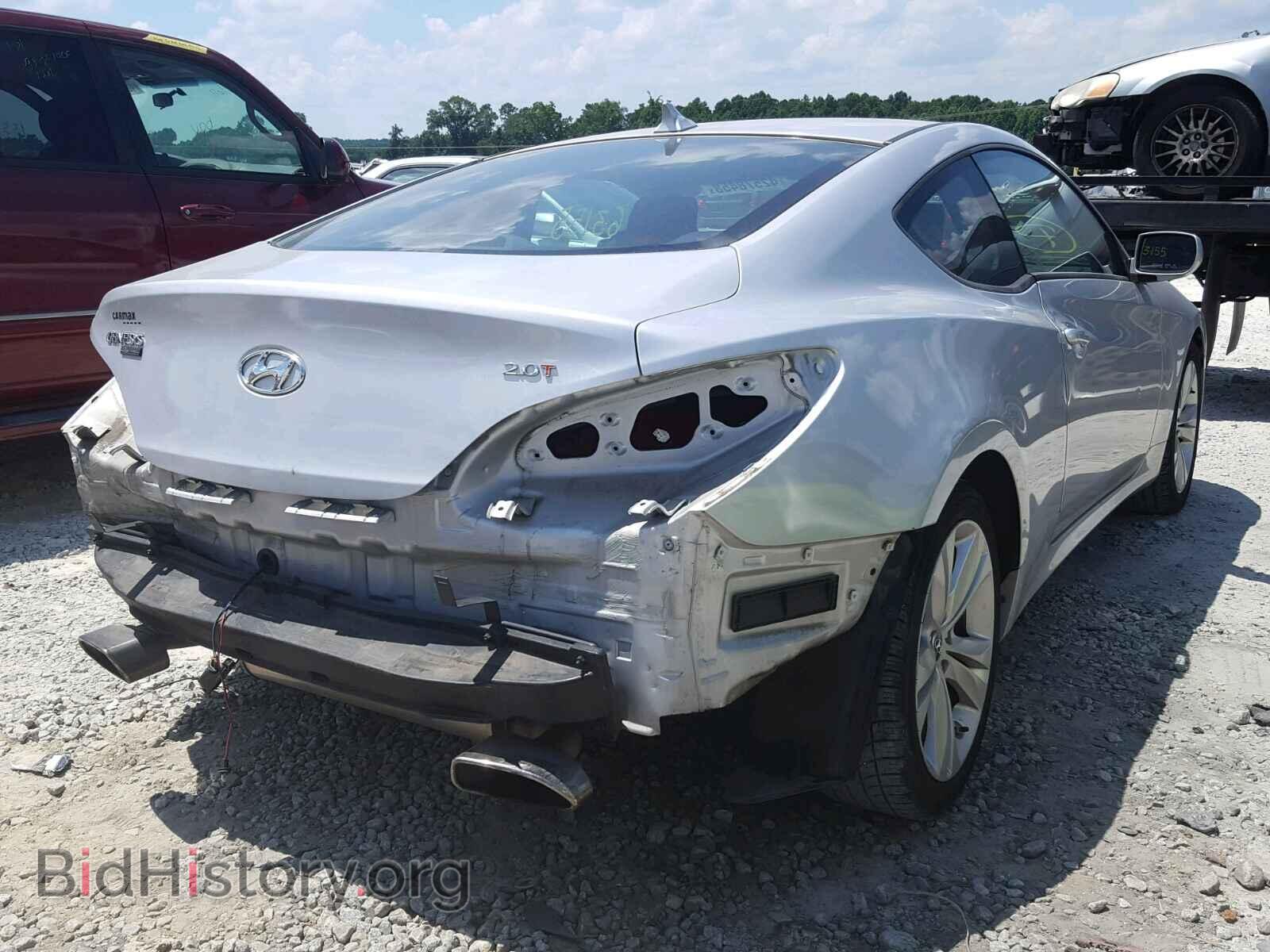 2012 HYUNDAI GENESIS - VIN: KMHHT6KD8CU072103 - Фото 4