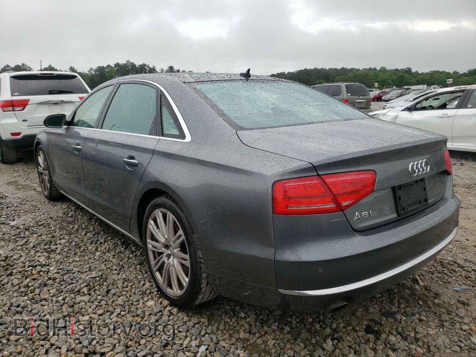 2014 AUDI A8 - VIN: WAURGAFD4EN013814 - Фото 3