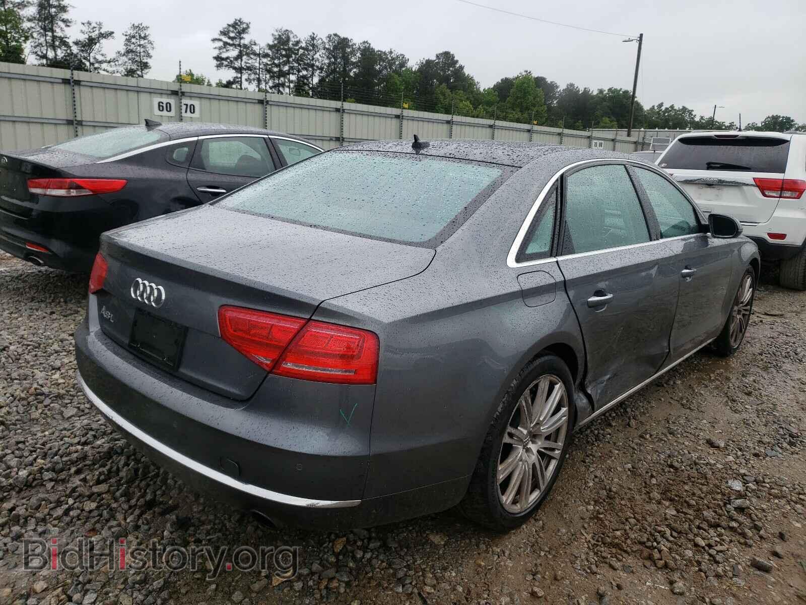 2014 AUDI A8 - VIN: WAURGAFD4EN013814 - Фото 4