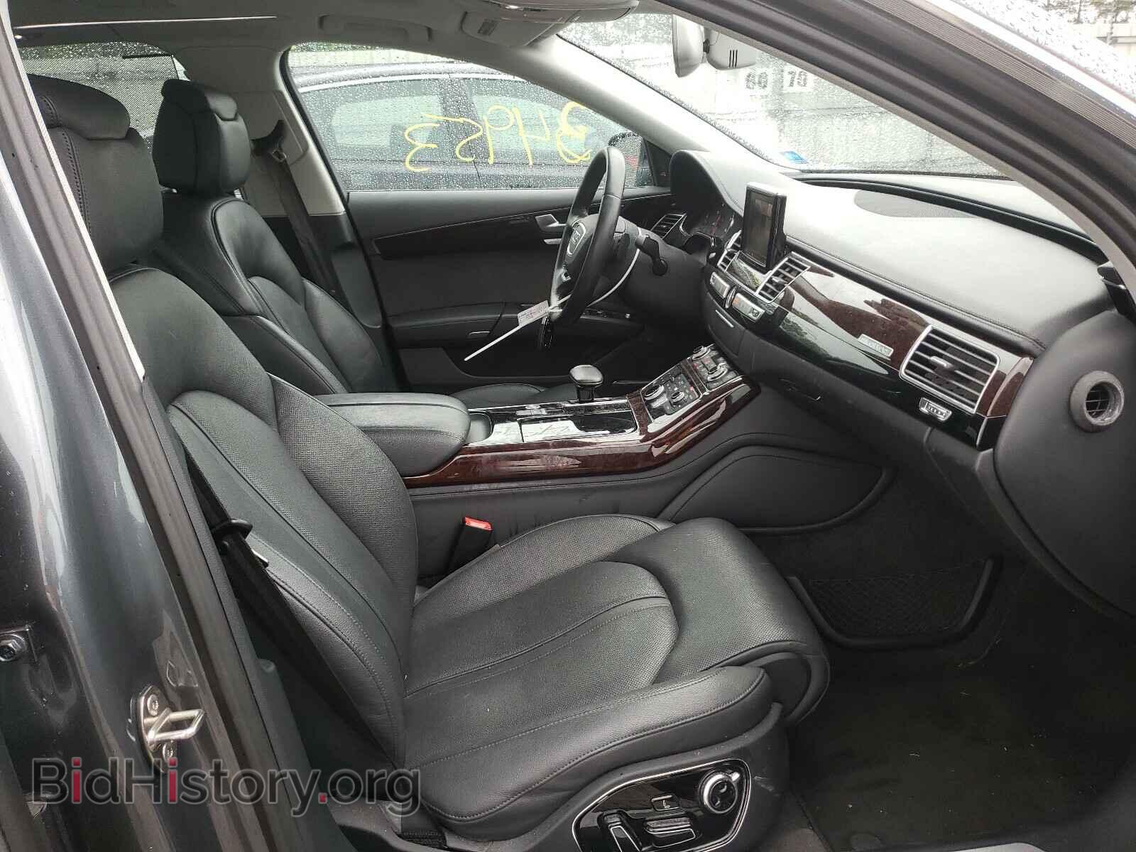 2014 AUDI A8 - VIN: WAURGAFD4EN013814 - Фото 5