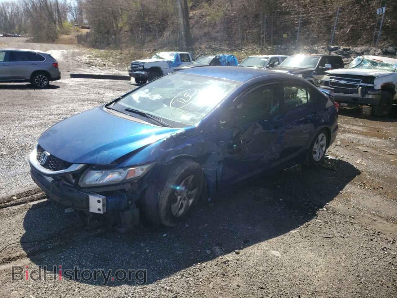 2013 HONDA CIVIC - VIN: 19XFB2F54DE203179 - Фото 2