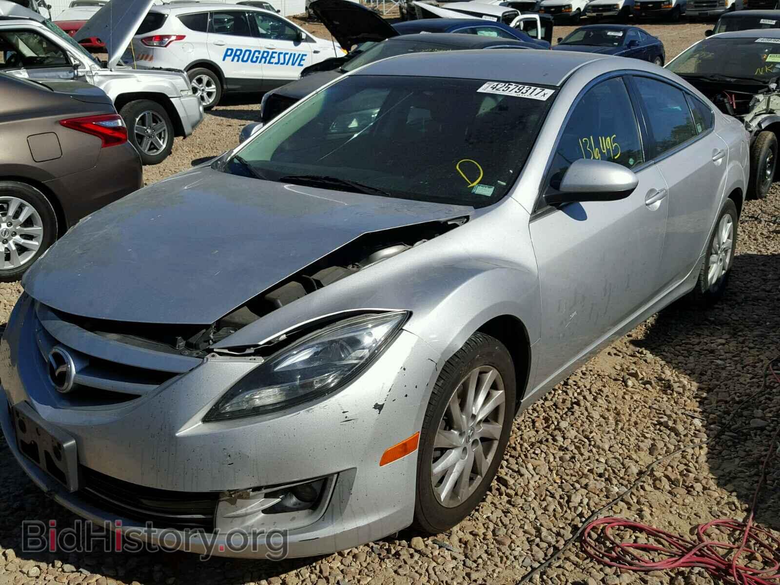 2012 MAZDA 6 - VIN: 1YVHZ8DH7C5M26051 - Фото 2