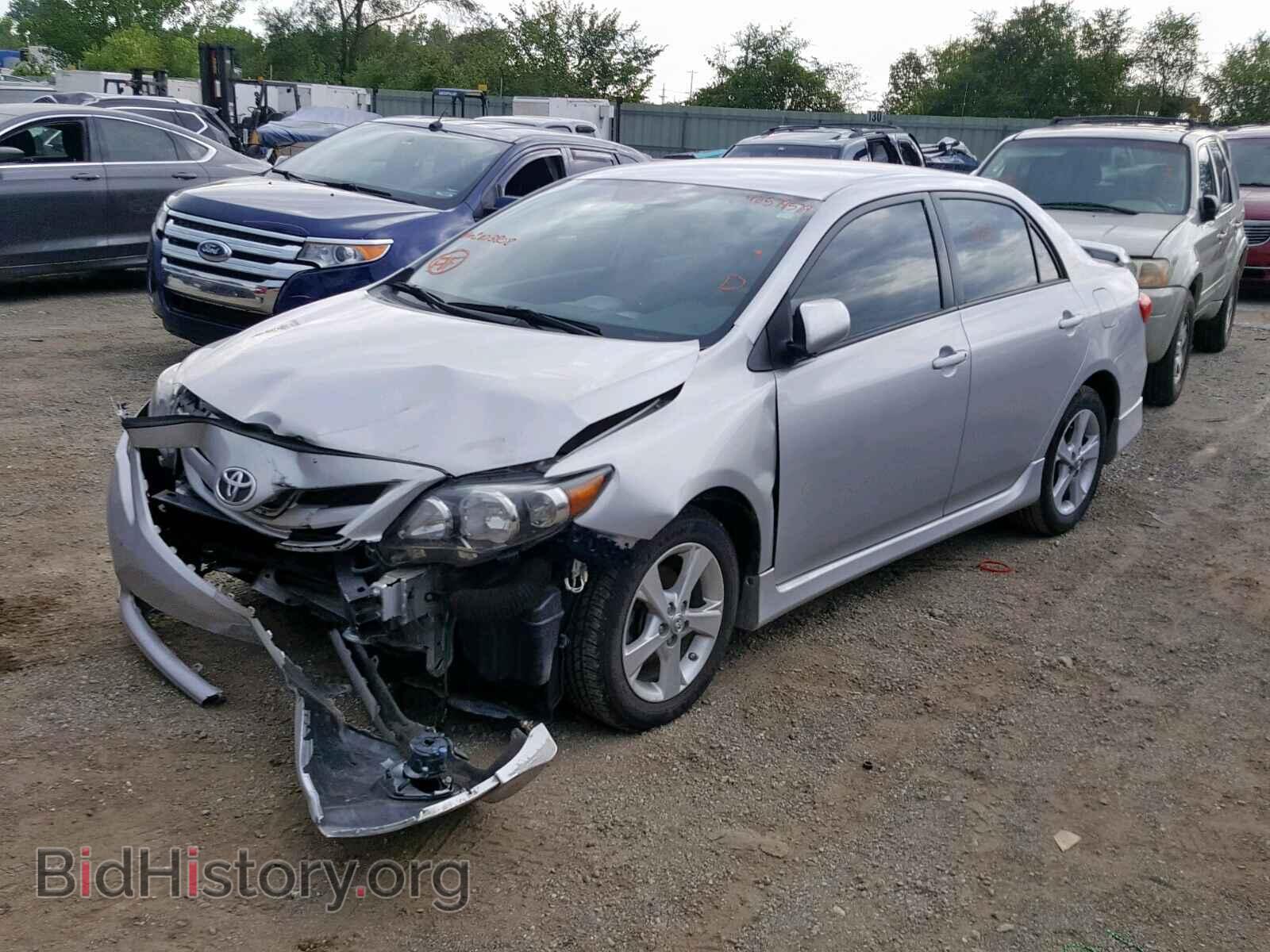 2013 TOYOTA COROLLA BA - VIN: 5YFBU4EE7DP103808 - Фото 2