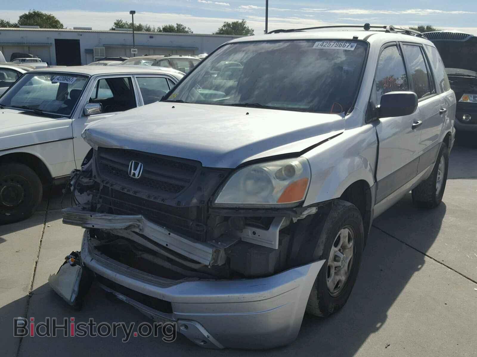 2005 HONDA PILOT - VIN: 2HKYF18105H545551 - Фото 2