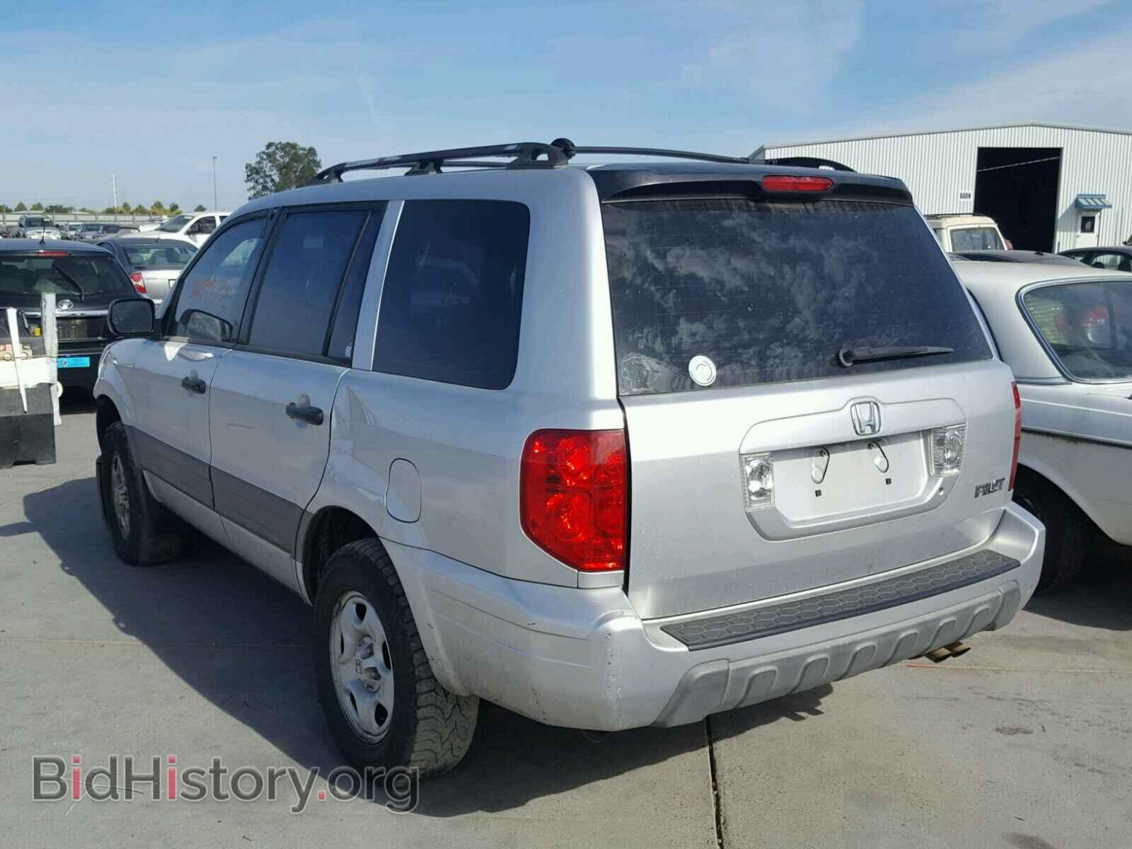 2005 HONDA PILOT - VIN: 2HKYF18105H545551 - Фото 3