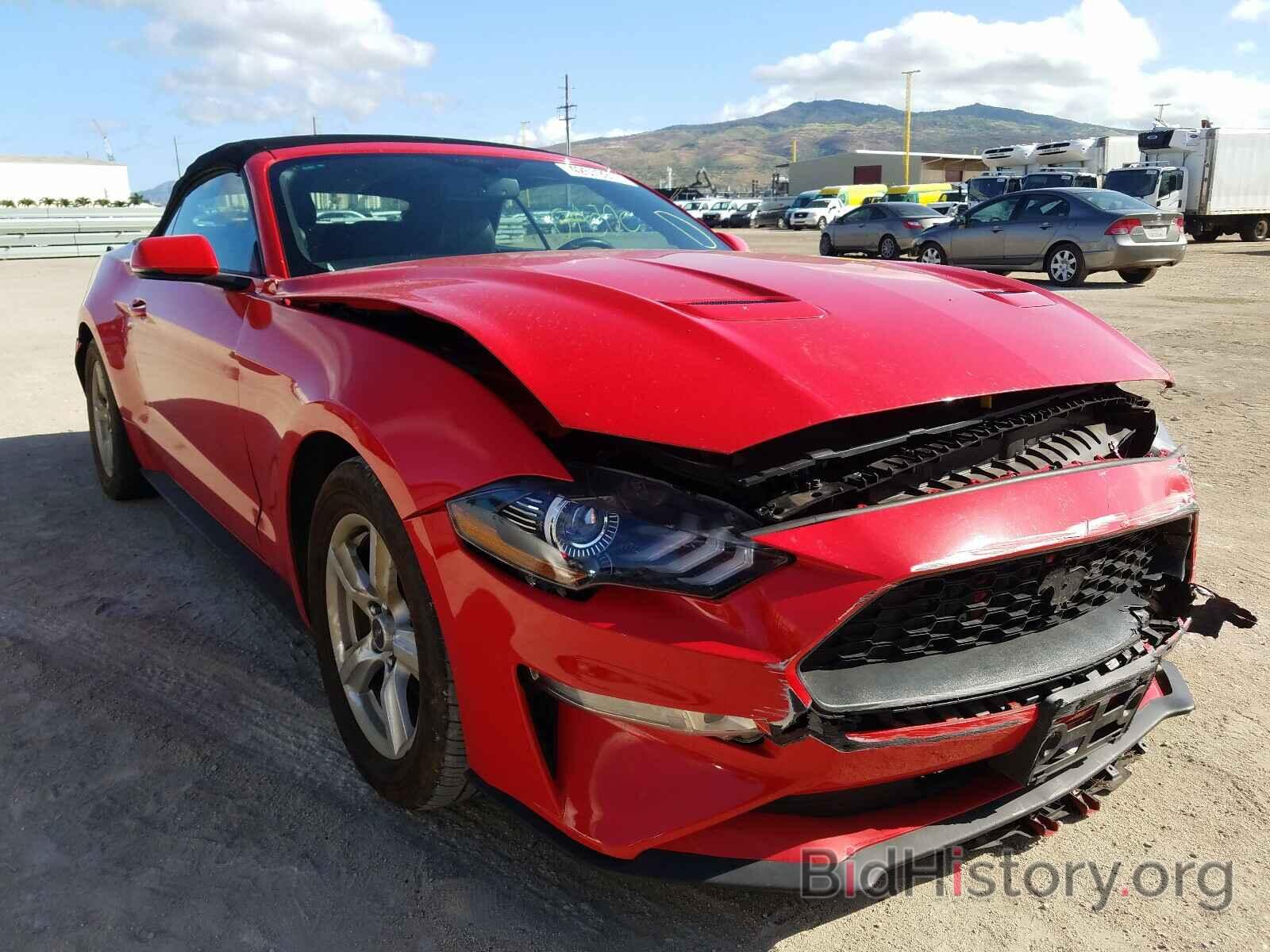 Photo 1FATP8UH4J5155569 - FORD MUSTANG 2018
