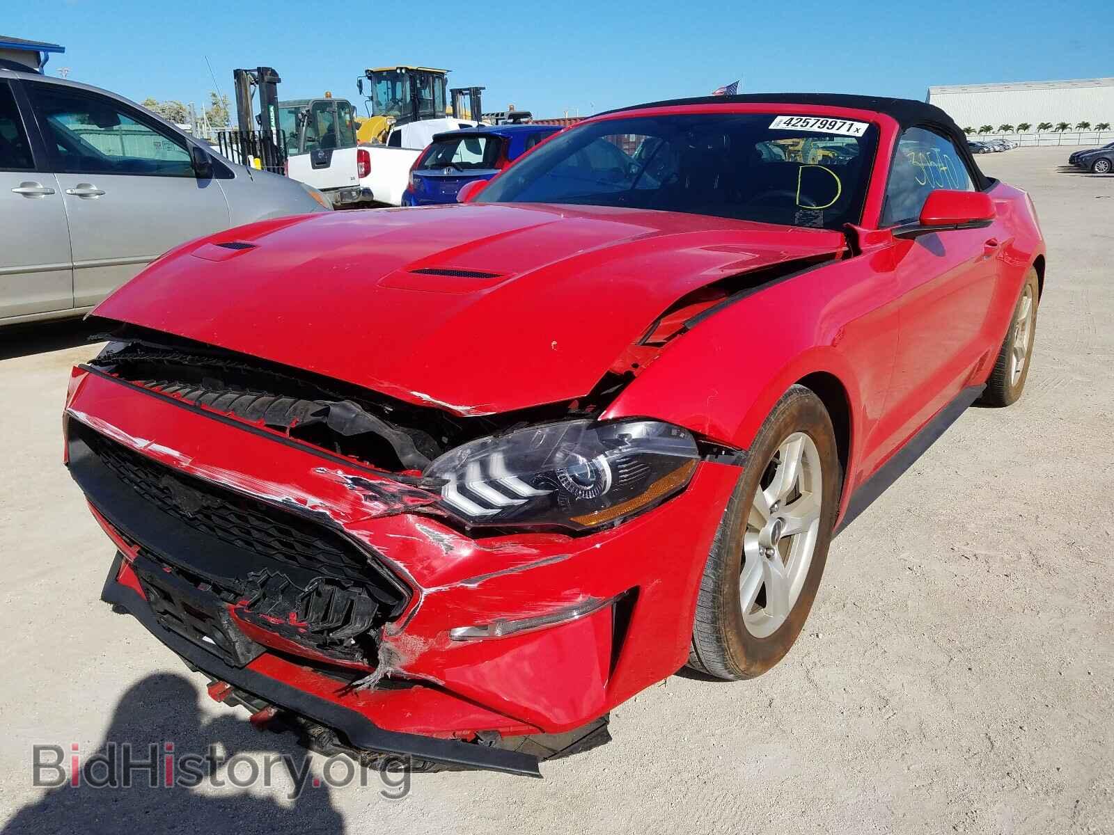 2018 FORD MUSTANG - VIN: 1FATP8UH4J5155569 - Фото 2