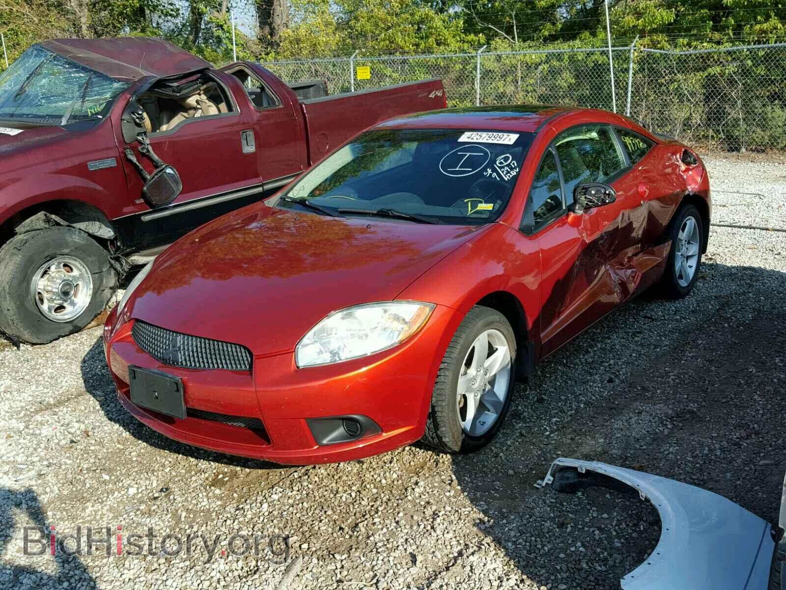 2009 MITSUBISHI ECLIPSE - VIN: 4A3AK24F59E036286 - Фото 2