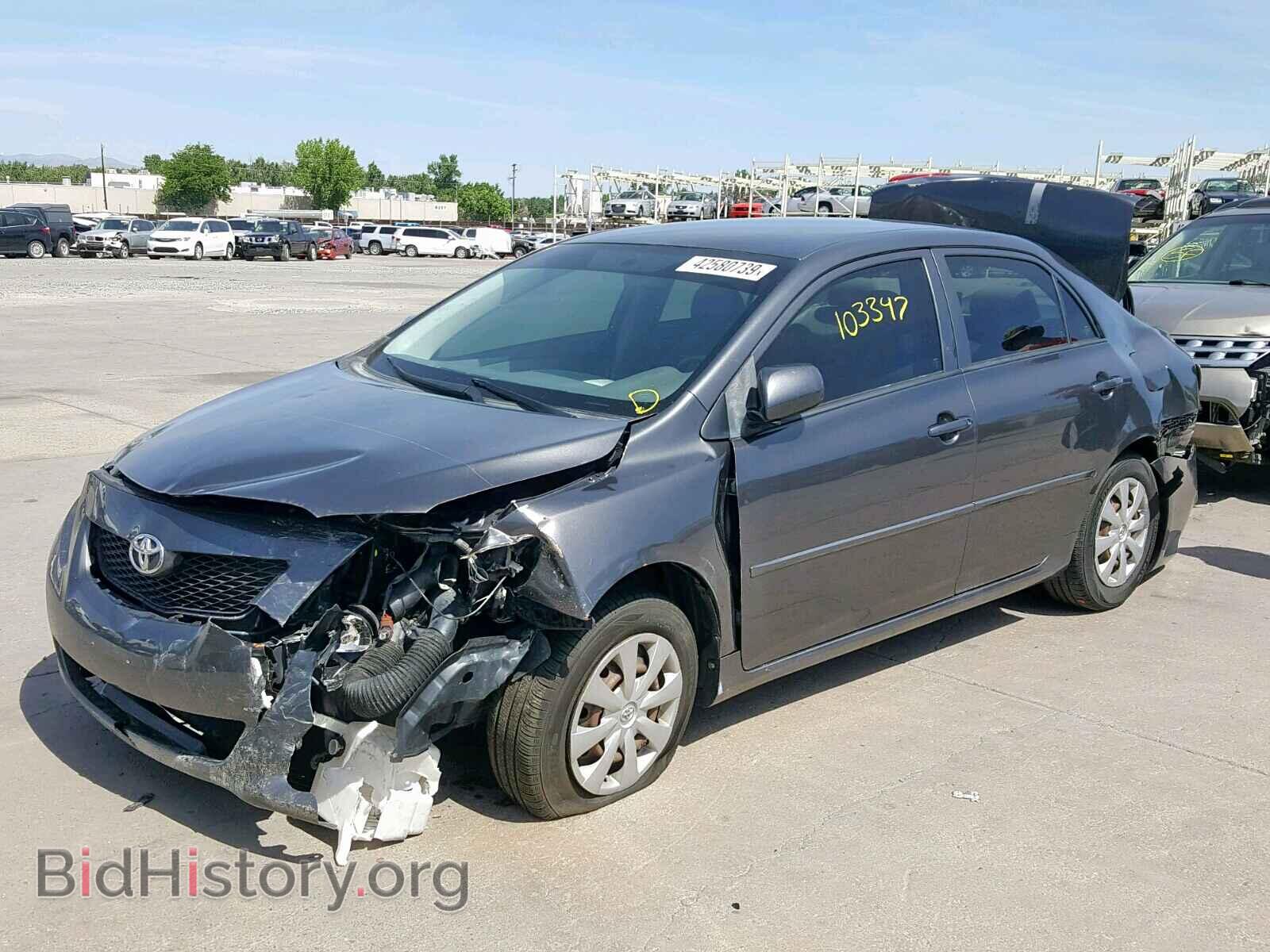 2009 TOYOTA COROLLA BA - VIN: JTDBL40E399054792 - Фото 2