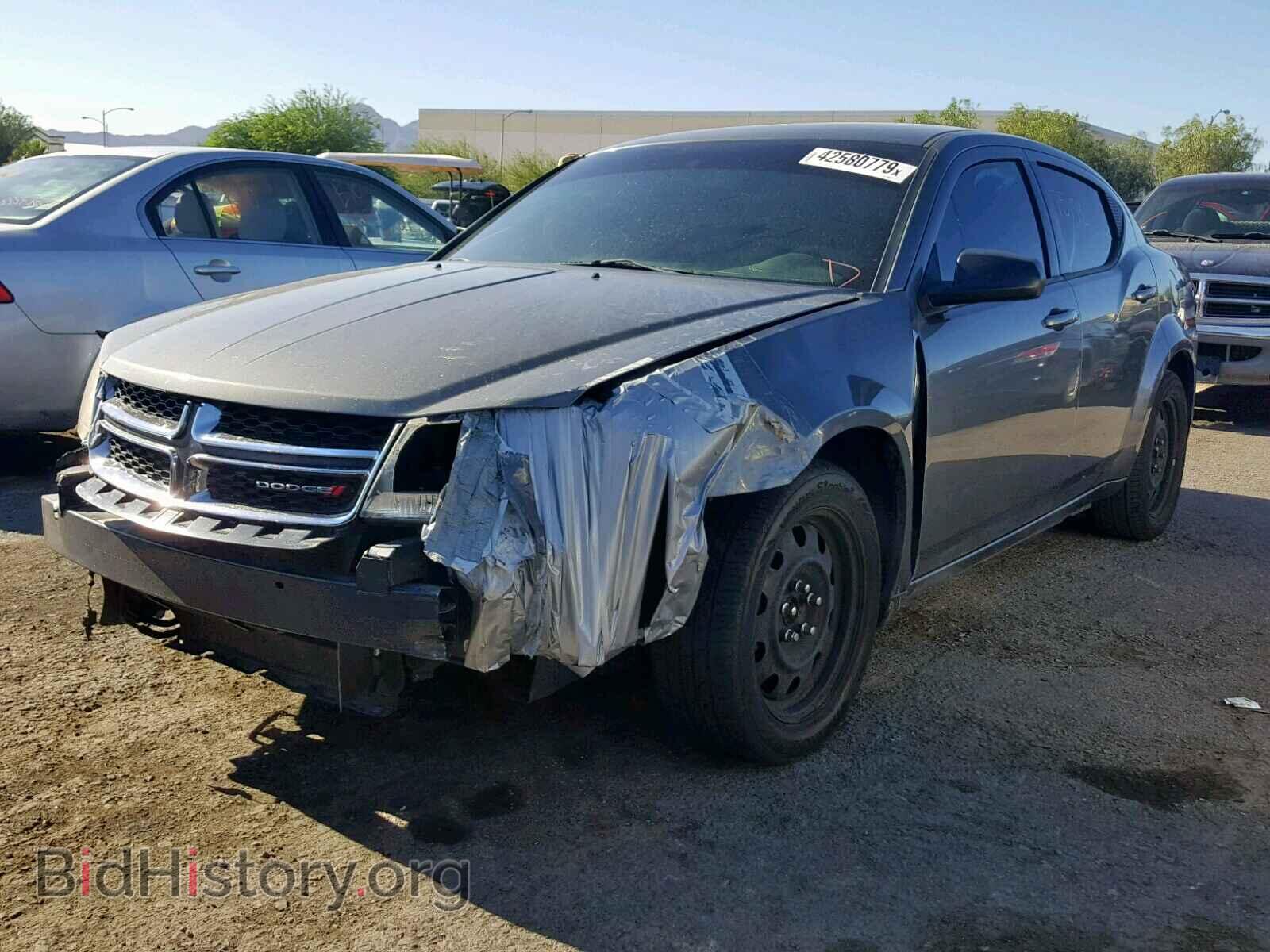 2013 DODGE AVENGER - VIN: 1C3CDZAB6DN754393 - Фото 2