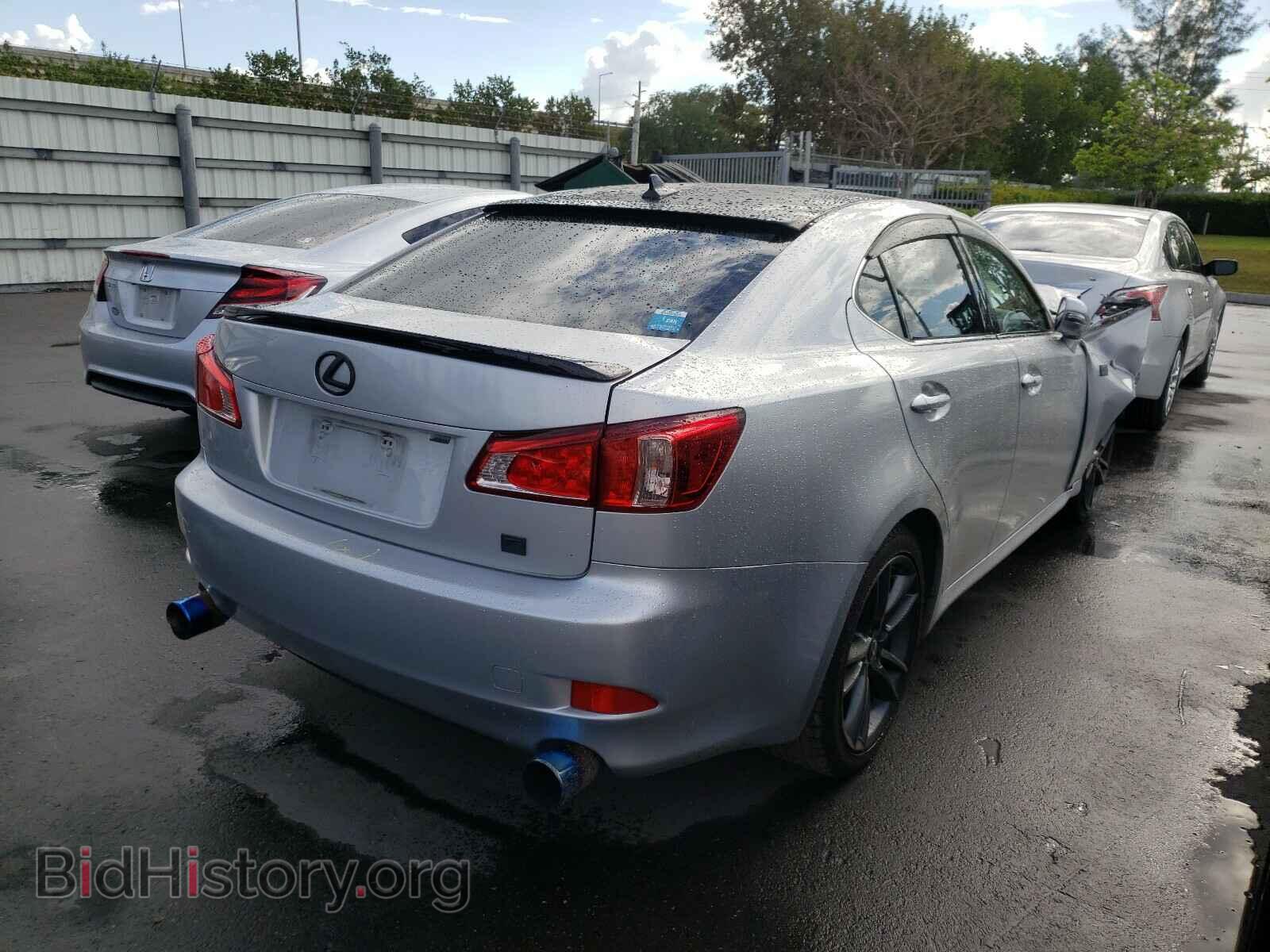 2012 LEXUS IS - VIN: JTHBF5C20C5177090 - Фото 4