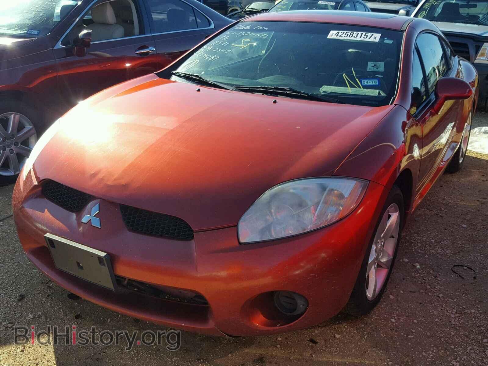 2008 MITSUBISHI ECLIPSE - VIN: 4A3AK24FX8E034287 - Фото 2