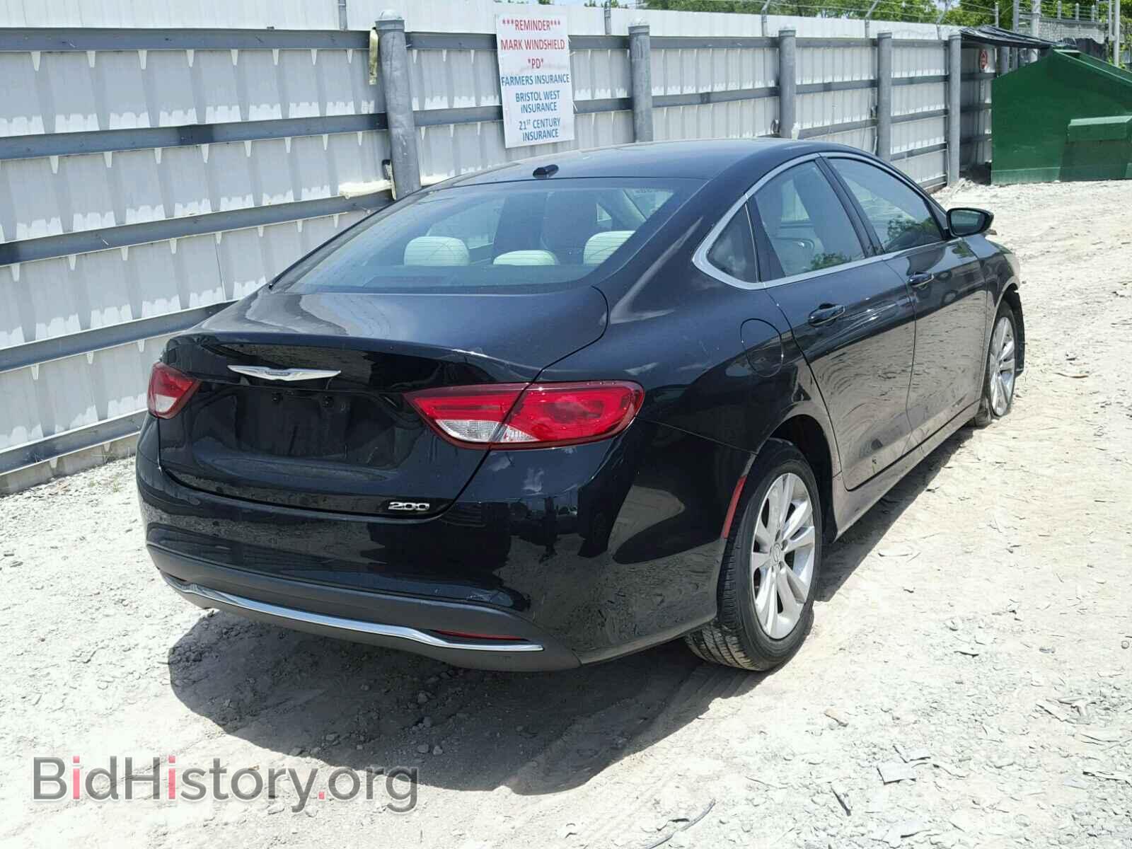 2015 CHRYSLER 200 - VIN: 1C3CCCAB4FN699509 - Photo 4
