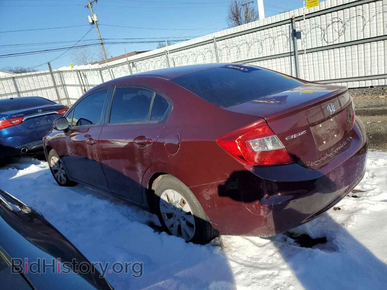2012 HONDA CIVIC - VIN: 2HGFB2F51CH546407 - Фото 2