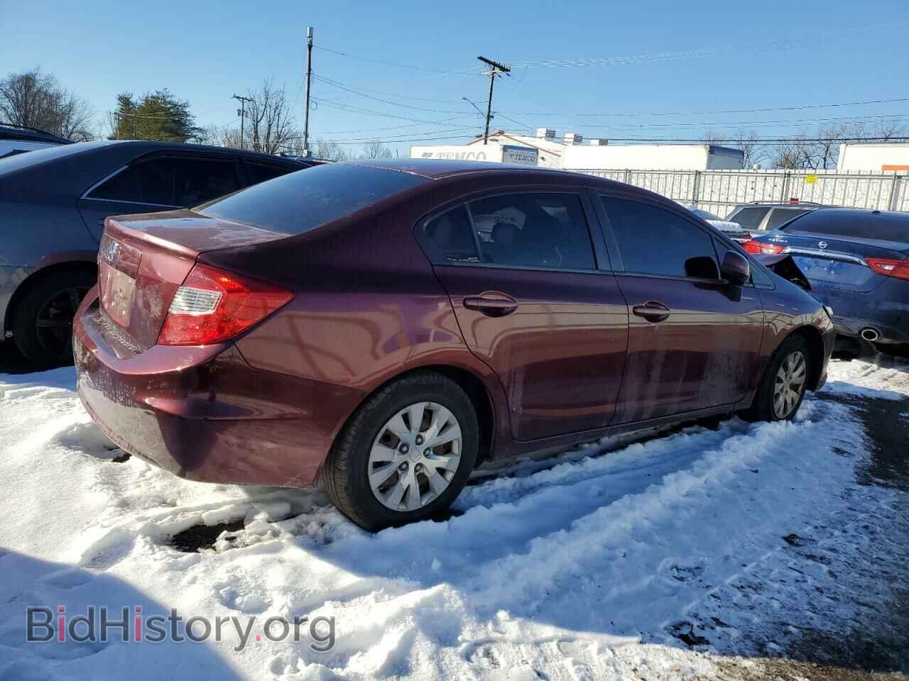 2012 HONDA CIVIC - VIN: 2HGFB2F51CH546407 - Фото 3