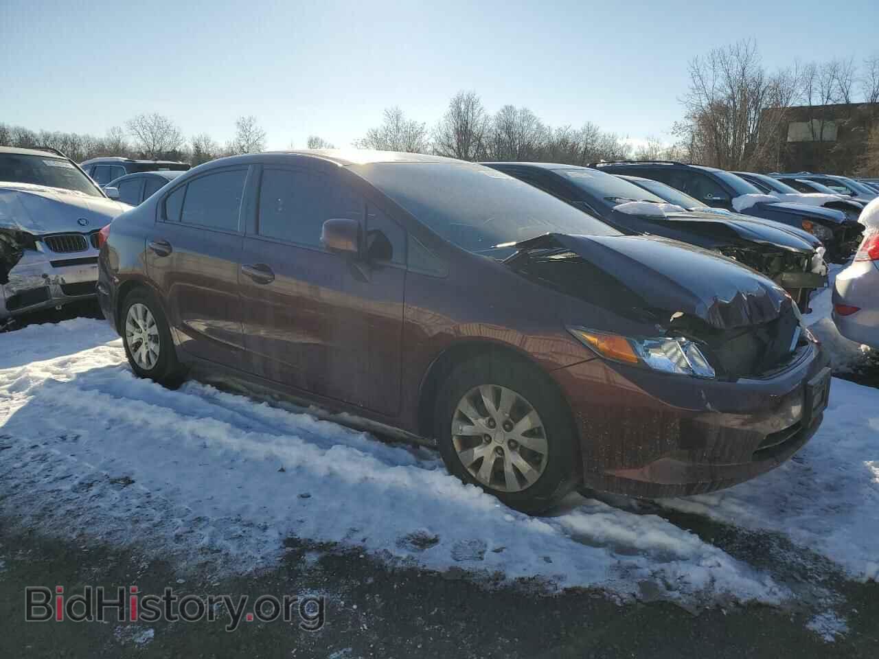 2012 HONDA CIVIC - VIN: 2HGFB2F51CH546407 - Фото 4
