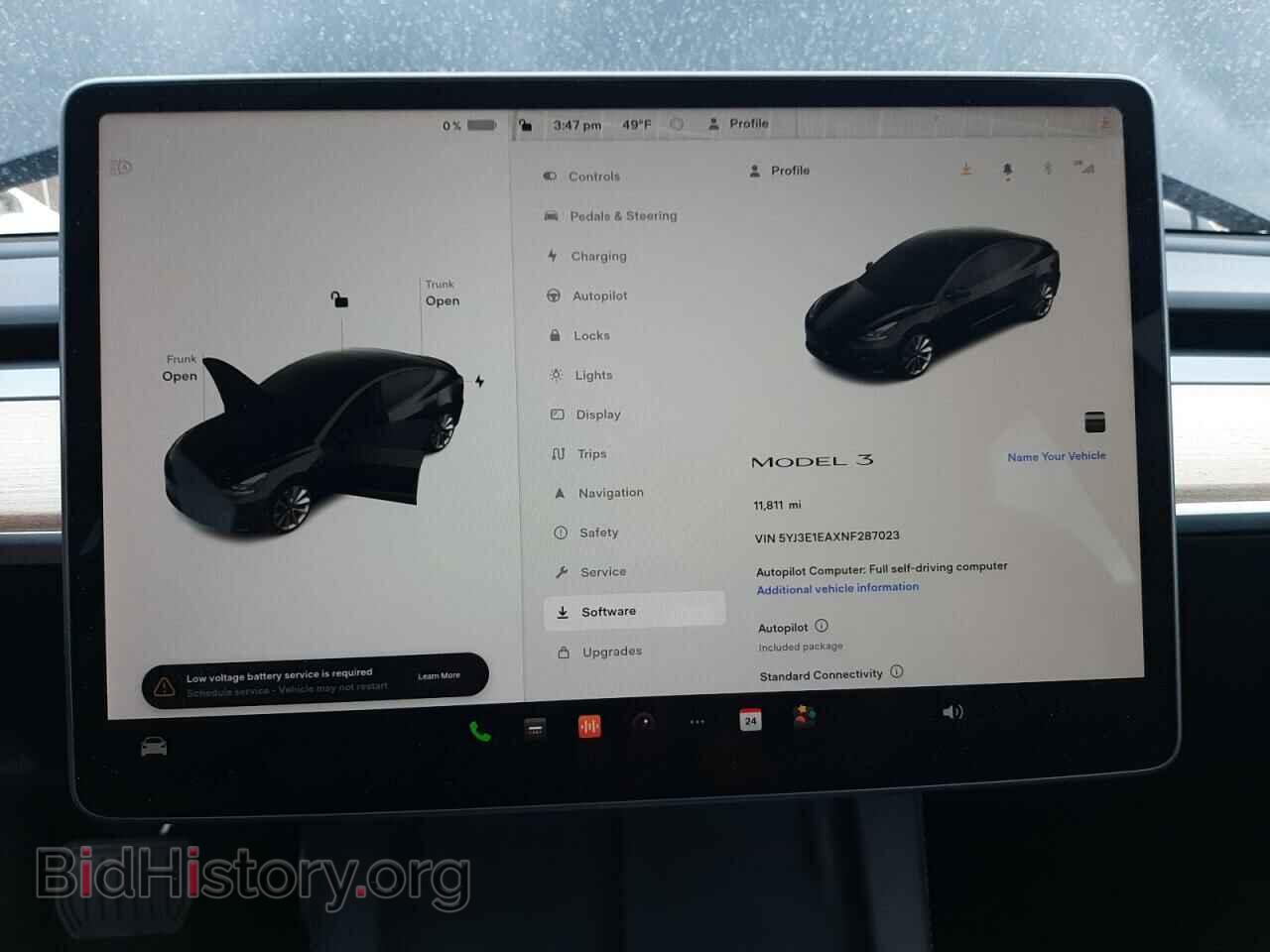 2022 TESLA MODEL 3 - VIN: 5YJ3E1EAXNF287023 - Photo 9