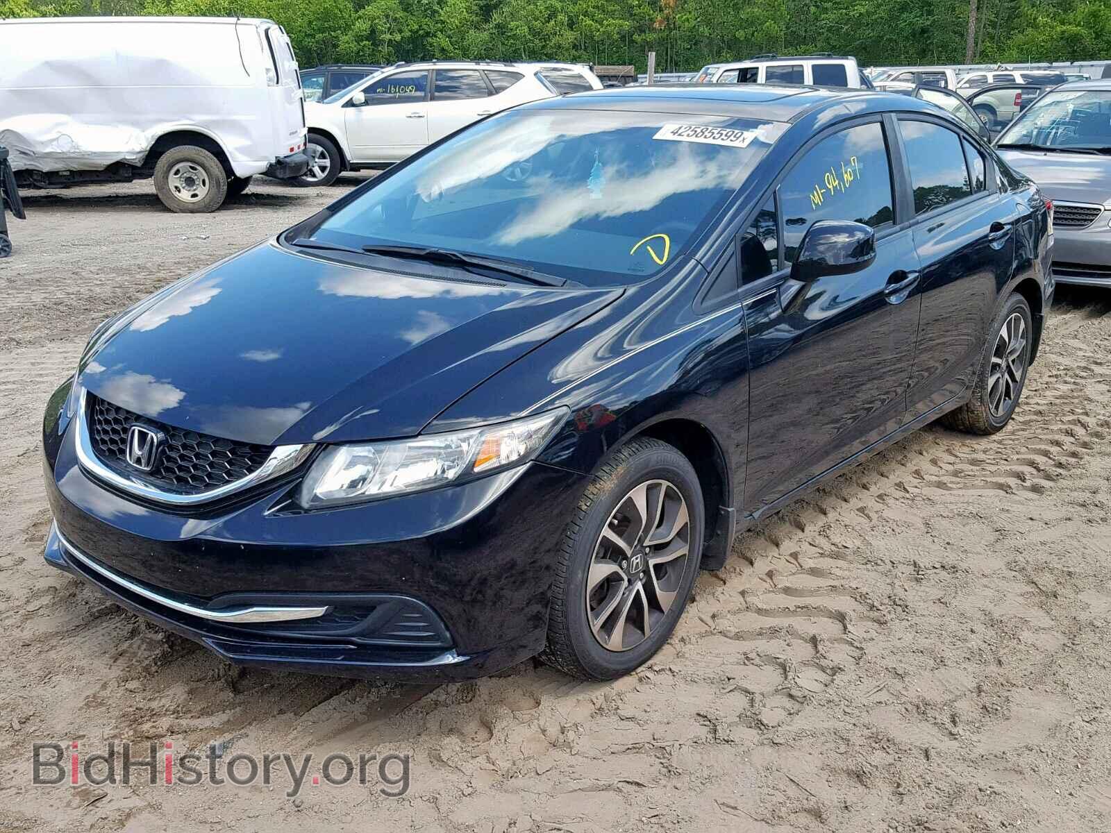 2013 HONDA CIVIC - VIN: 19XFB2F8XDE075251 - Фото 2