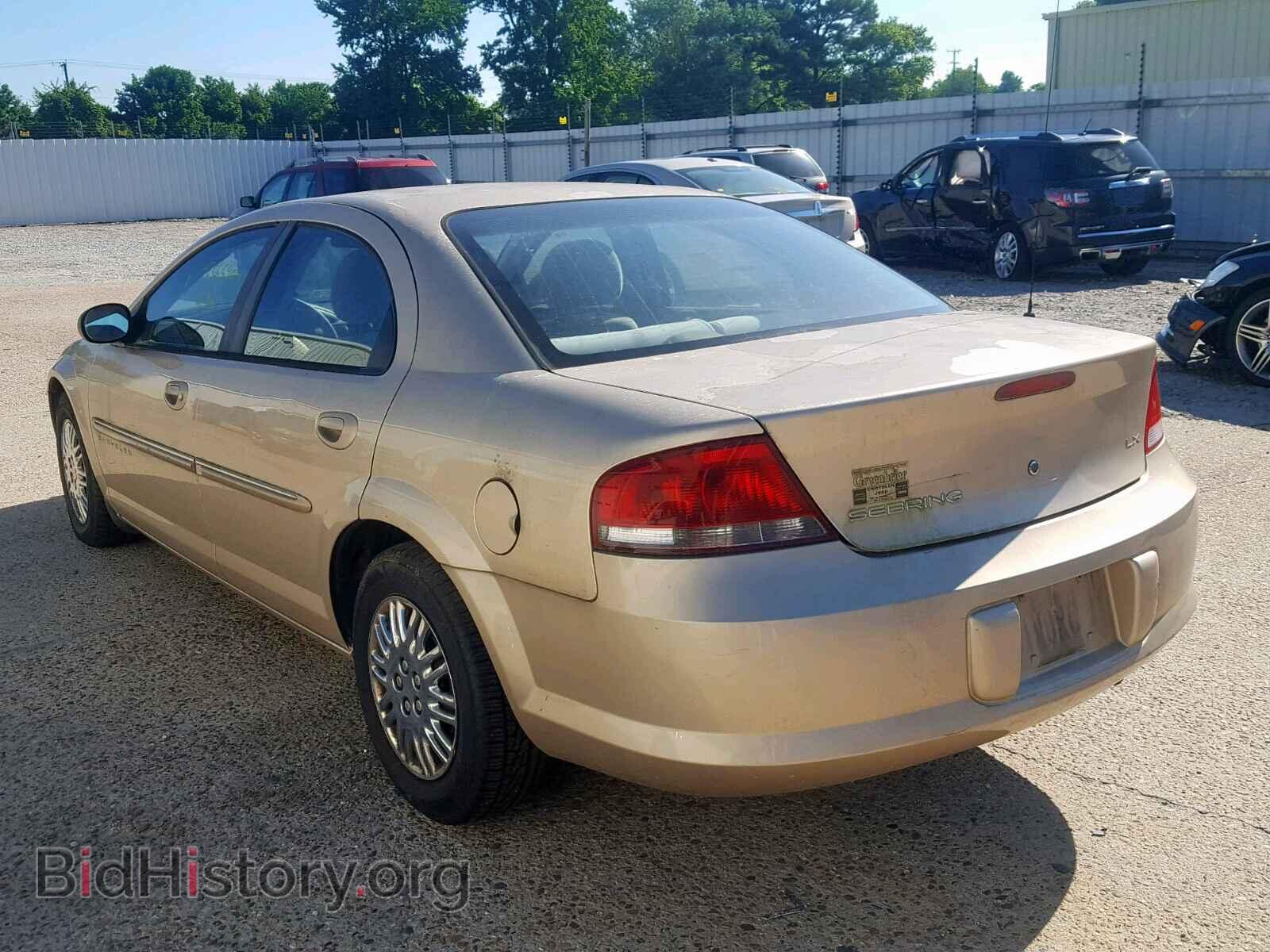 2001 CHRYSLER SEBRING - VIN: 1C3EL46X81N732278 - Photo 3