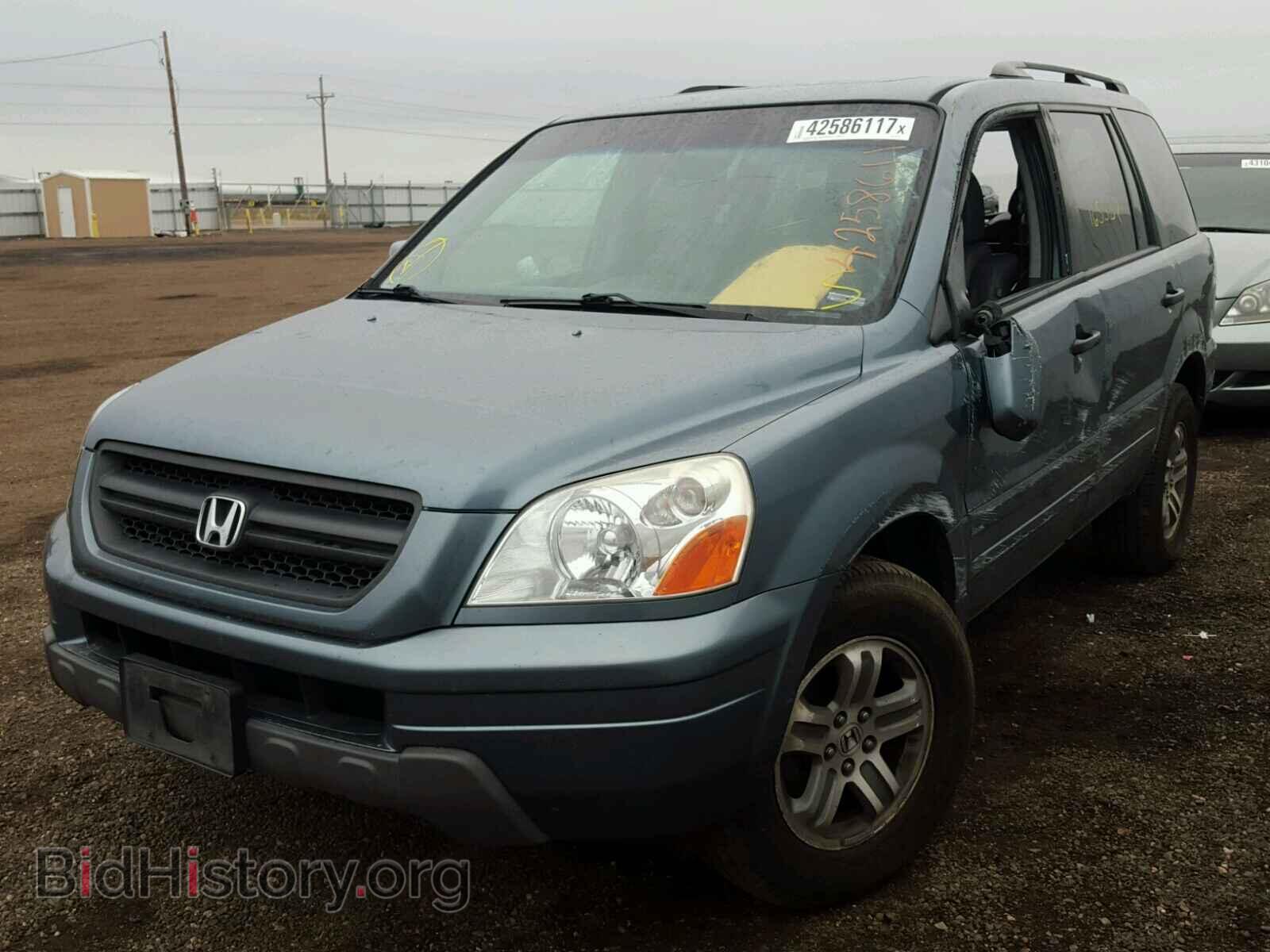 2005 HONDA PILOT - VIN: 5FNYF18645B057164 - Фото 2