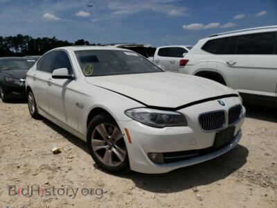2011 BMW 5 SERIES 528 I, белый — VIN WBAFR1C50BC750056, Copart
