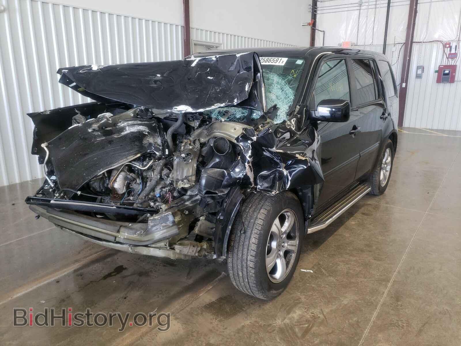 2014 HONDA PILOT - VIN: 5FNYF3H57EB024629 - Фото 2