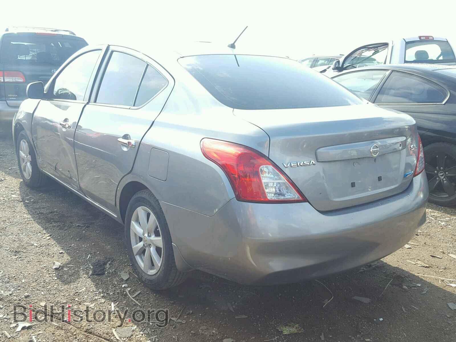 2012 NISSAN VERSA - VIN: 3N1CN7AP7CL858434 - Фото 3