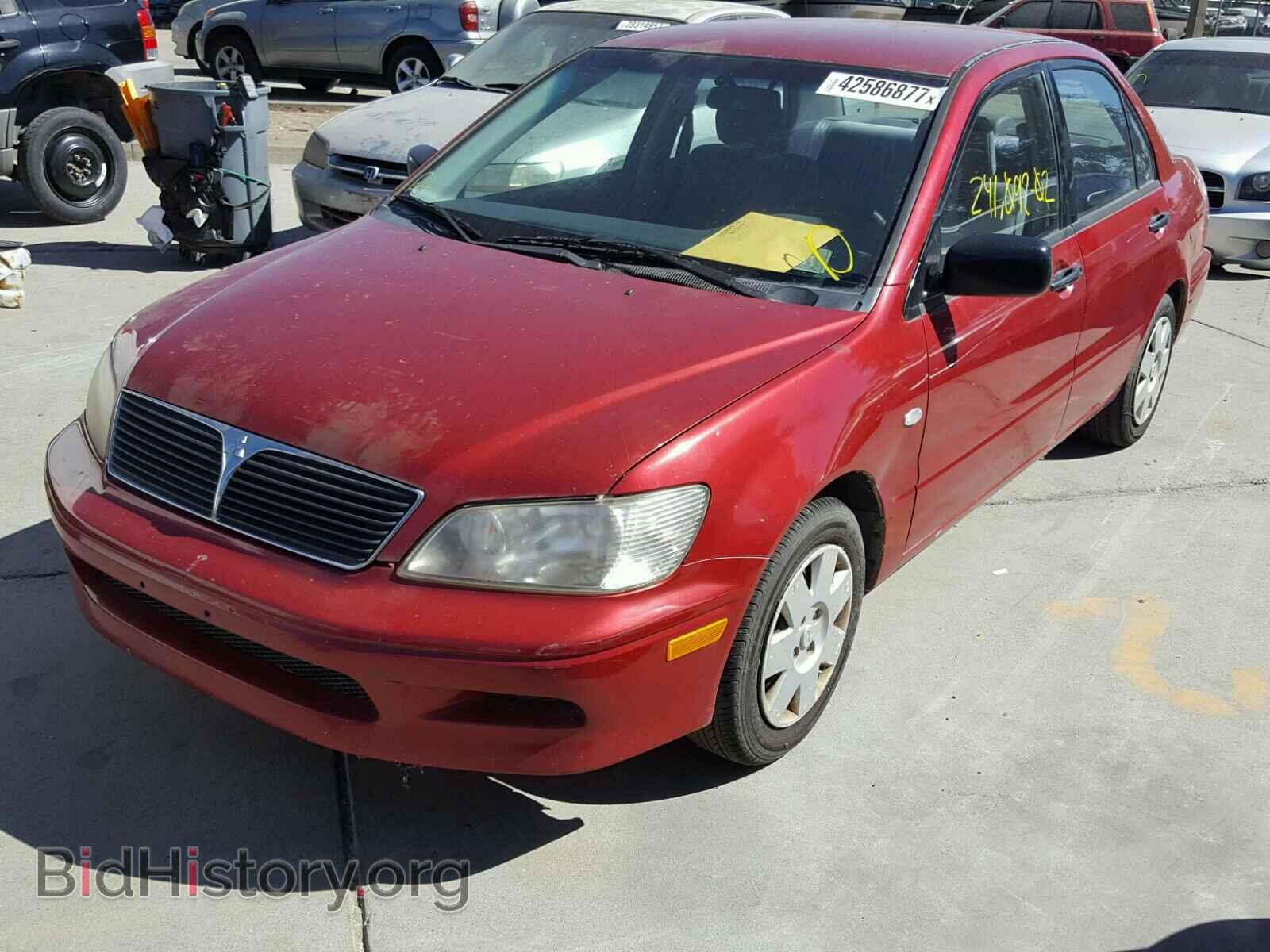 2002 MITSUBISHI LANCER - VIN: JA3AJ26E12U032384 - Photo 2