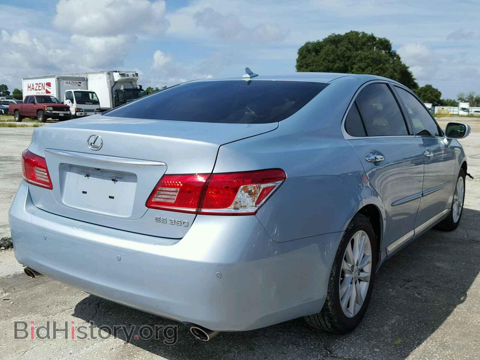 2012 LEXUS ES350 - VIN: JTHBK1EGXC2504187 - Фото 4