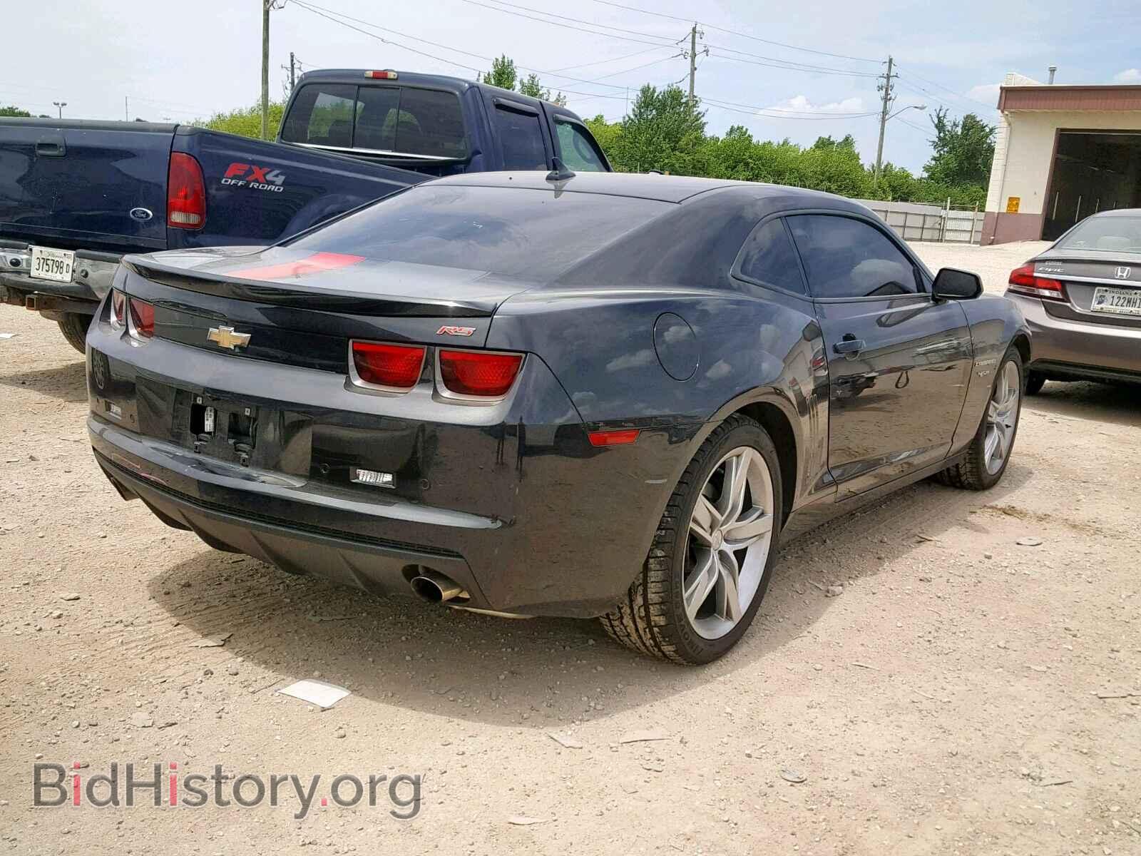2012 CHEVROLET CAMARO - VIN: 2G1FC1E32C9165237 - Фото 4