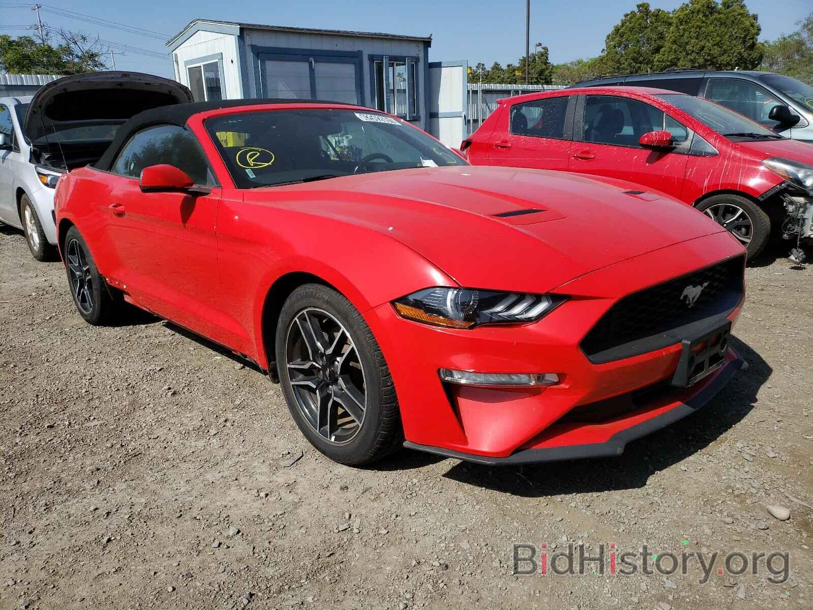 Photo 1FATP8UH7J5110139 - FORD MUSTANG 2018