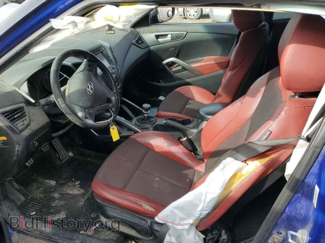 2014 HYUNDAI VELOSTER - VIN: KMHTC6AE0EU201930 - Фото 7