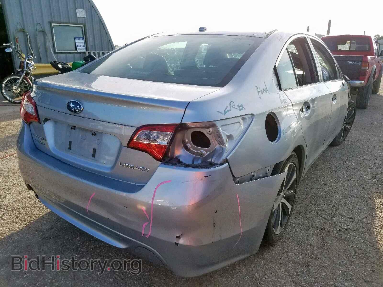 2015 SUBARU LEGACY - VIN: 4S3BNBL65F3075113 - Фото 4