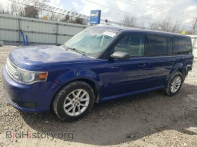 2014 Ford FLEX Flex SE, синий — VIN 2FMGK5B89EBD24641, Copart