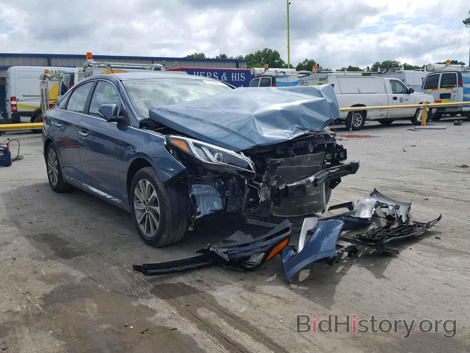 Photo 5NPE34AFXFH081298 - HYUNDAI SONATA 2015