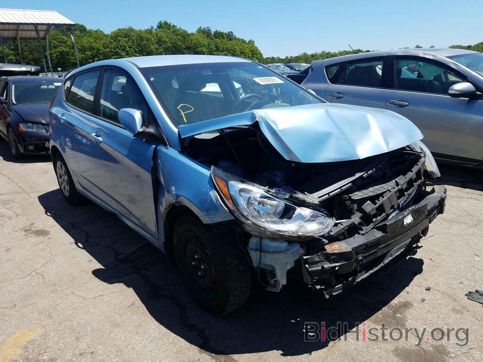 Photo KMHCT5AE6CU046193 - HYUNDAI ACCENT 2012