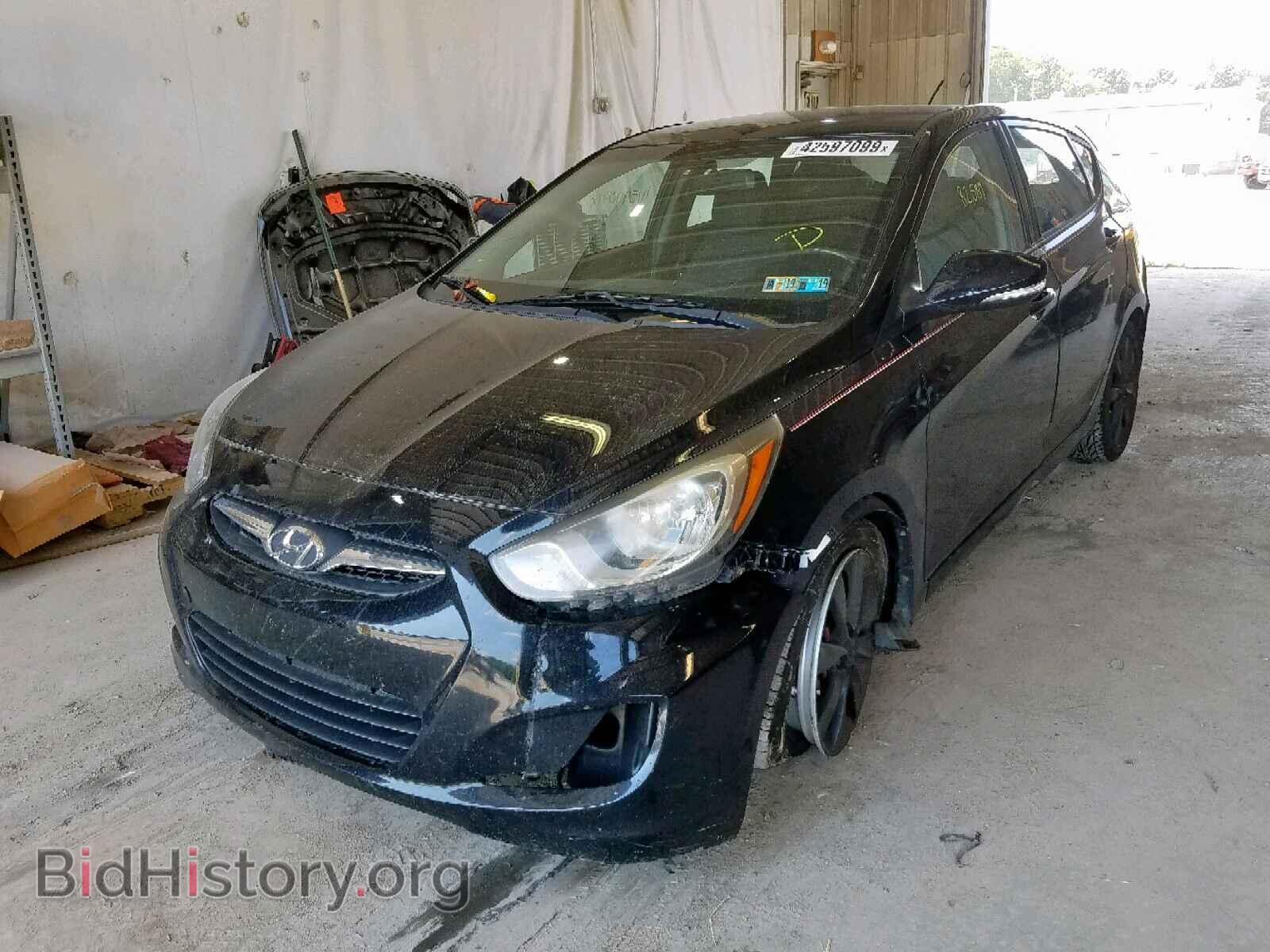 2013 HYUNDAI ACCENT - VIN: KMHCU5AE8DU078044 - Фото 2
