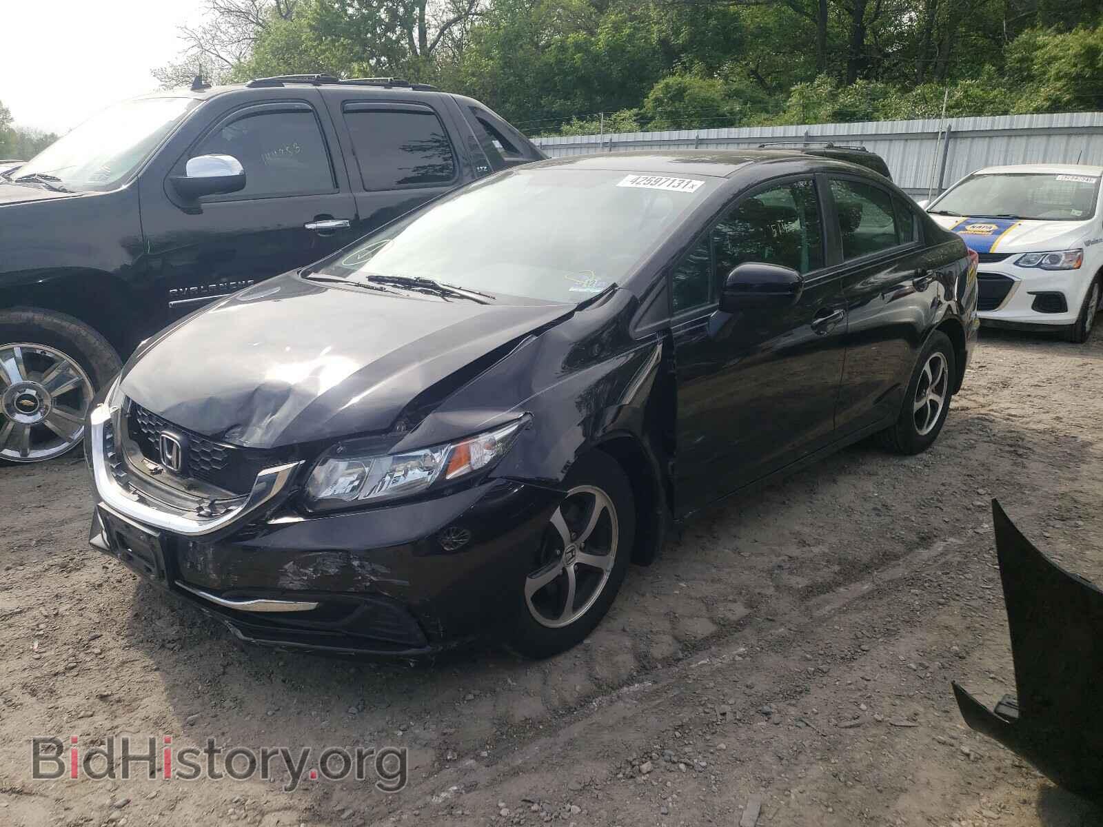 2015 HONDA CIVIC - VIN: 19XFB2F75FE216608 - Фото 2