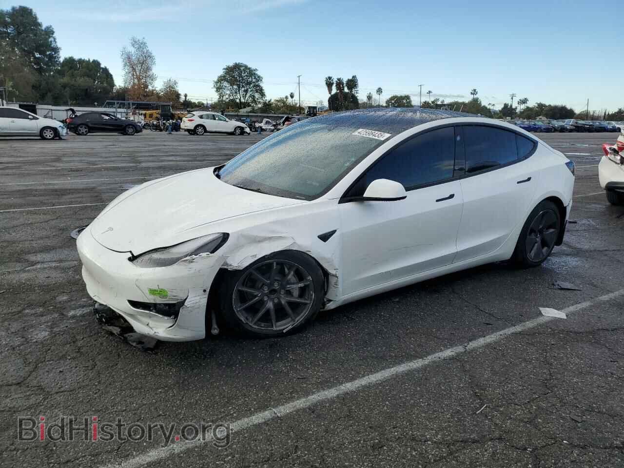 Фотография 5YJ3E1EA7NF307034 - TESLA MODEL 3 2022